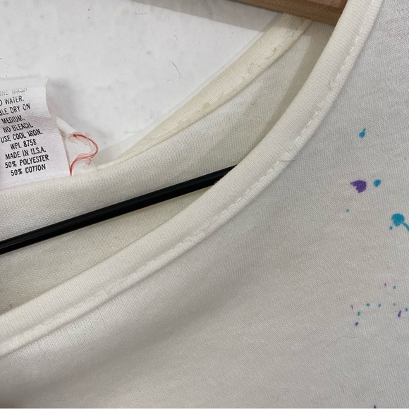 Jane Colby Women’s M Floral Vintage Puff Print Short Sleeve T Shirt - Picture 4 of 8